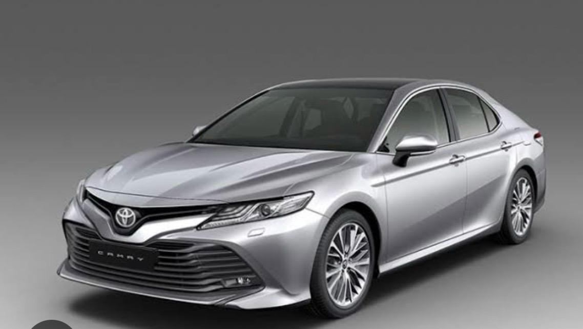 Silver Toyota Camry sedan